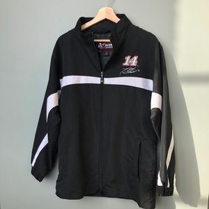 NASCAR Chase Authentics Zip Jacket Size Small Blk
